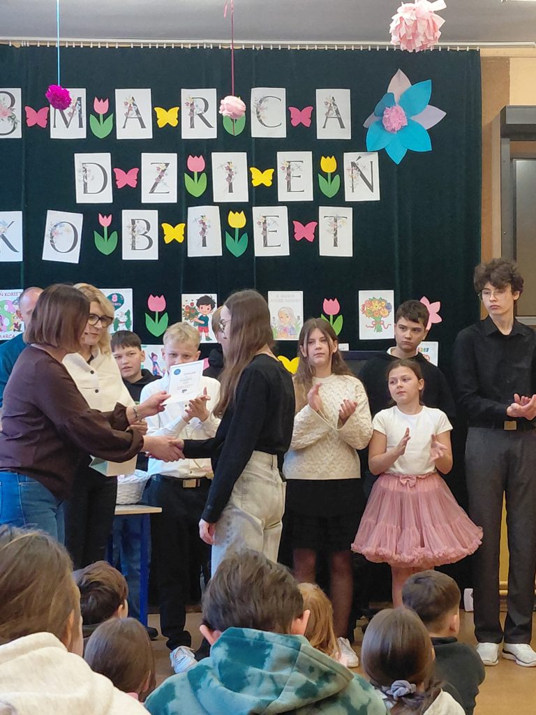 Lena odbiera nagrodę